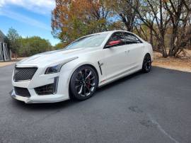 Pre-owned, 2017, Cadillac CTS-V, 2018 CTS-V IMSA Championship Edition, 20920 miles, Crystal White Tricoat