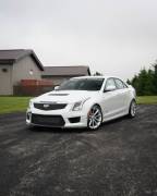 Pre-owned, 2018, Cadillac ATS-V, 22620 miles, Crystal White Tricoat