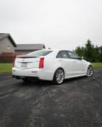 Pre-owned, 2018, Cadillac ATS-V, 22620 miles, Crystal White Tricoat