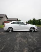 Pre-owned, 2018, Cadillac ATS-V, 22620 miles, Crystal White Tricoat