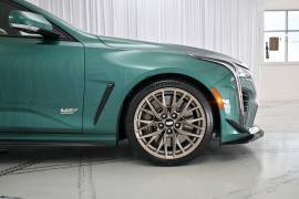 New, 2025, Cadillac CT4-V Blackwing, 4 miles, Dark Emerald Frost