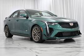 New, 2025, Cadillac CT4-V Blackwing, 4 miles, Dark Emerald Frost