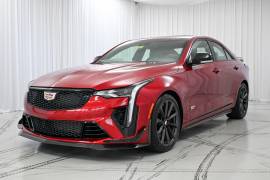 New, 2025, Cadillac CT4-V Blackwing, 4 miles, Radiant Red Tintcoat