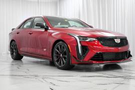 New, 2025, Cadillac CT4-V Blackwing, 4 miles, Radiant Red Tintcoat