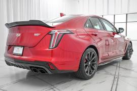 New, 2025, Cadillac CT4-V Blackwing, 4 miles, Radiant Red Tintcoat