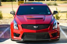 Pre-owned, 2016, Cadillac ATS-V, 45100 miles, Red Obsession Tintcoat