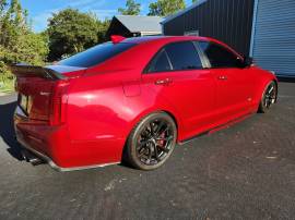 Pre-owned, 2016, Cadillac ATS-V, 45100 miles, Red Obsession Tintcoat