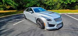 Pre-owned, 2016, Cadillac CTS-V, 56500 miles, Radiant Silver