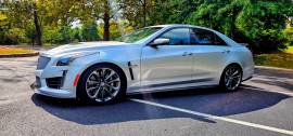 Pre-owned, 2016, Cadillac CTS-V, 56500 miles, Radiant Silver