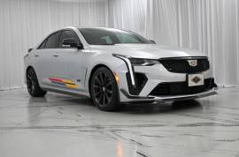 Certified Pre-Owned, 2024, Cadillac CT4-V Blackwing, 2024 Mondrian Edition, 5299 miles, Mercury Silver Metallic